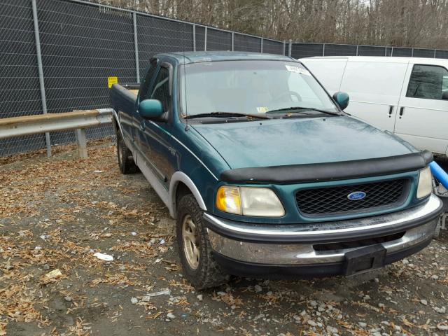 1FTDX1762VNA48560 - 1997 FORD F150 GREEN photo 1