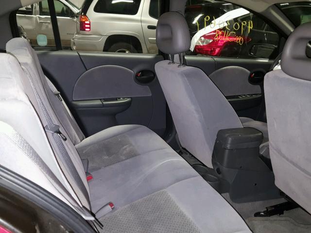 1G8AL55F56Z198983 - 2006 SATURN ION LEVEL 勃艮第红 照片 6