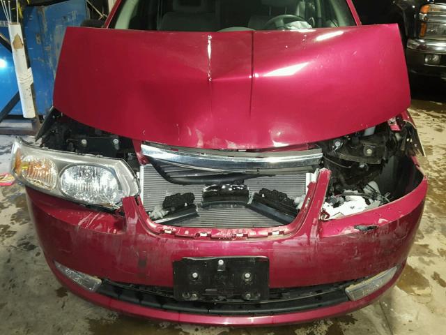 1G8AL55F56Z198983 - 2006 SATURN ION LEVEL BURGUNDY photo 7