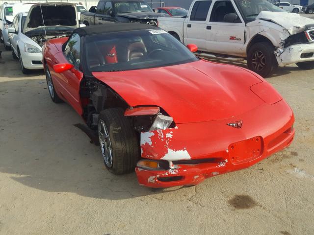 1G1YY32G0W5108078 - 1998 CHEVROLET CORVETTE RED photo 1