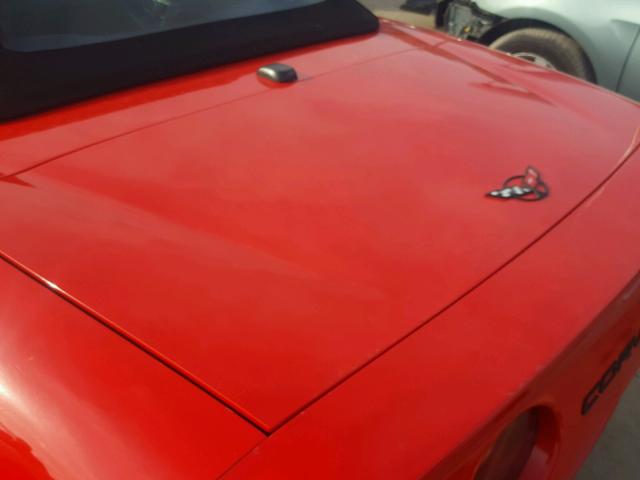 1G1YY32G0W5108078 - 1998 CHEVROLET CORVETTE RED photo 6