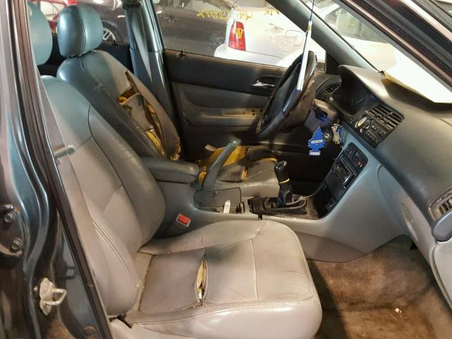 1HGCD556XVA207283 - 1997 HONDA ACCORD EX GREEN photo 5