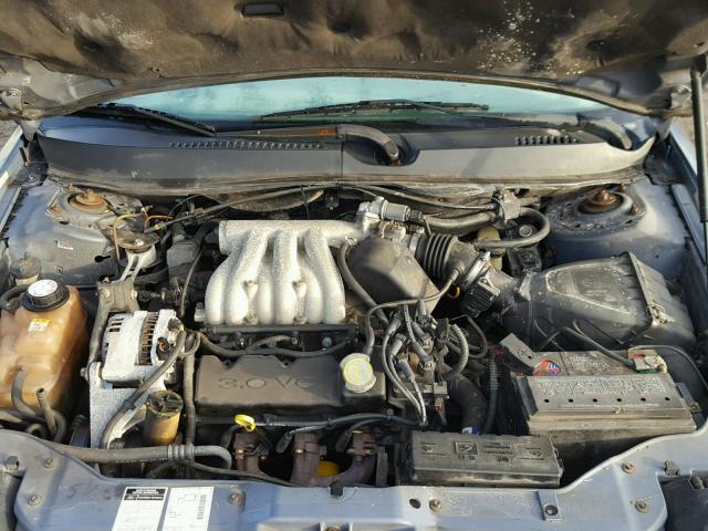 1MEFM58U2YA600218 - 2000 MERCURY SABLE GS BLUE photo 7