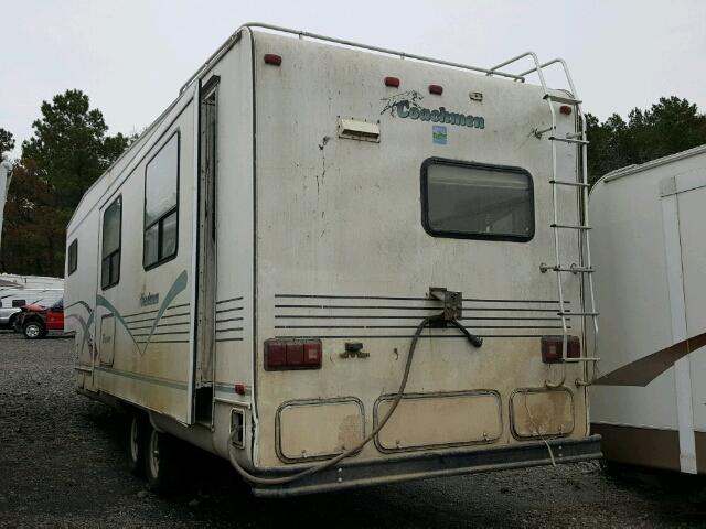 1TC3B8532S1001807 - 1995 COACH CTTRAVELTR WHITE photo 3