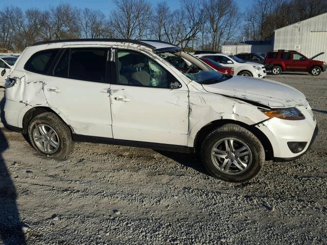 5XYZG3AB7BG005472 - 2011 HYUNDAI SANTA FE G WHITE photo 9