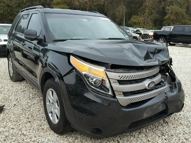 1FM5K7B8XEGB23925 - 2014 FORD EXPLORER BLACK photo 1