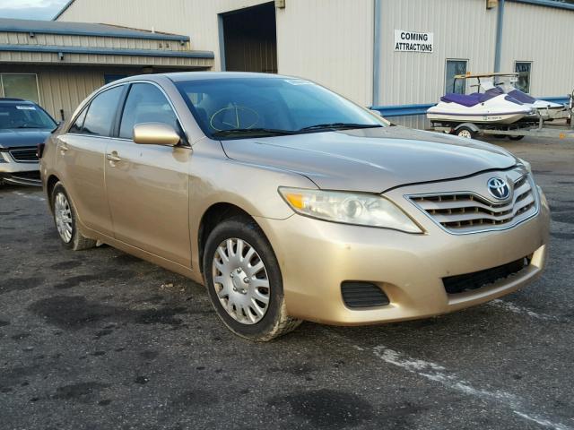4T1BF3EK0AU103654 - 2010 TOYOTA CAMRY BASE TAN photo 1