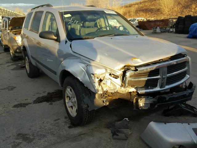 1D4HB48N46F136953 - 2006 DODGE DURANGO SL SILVER photo 1