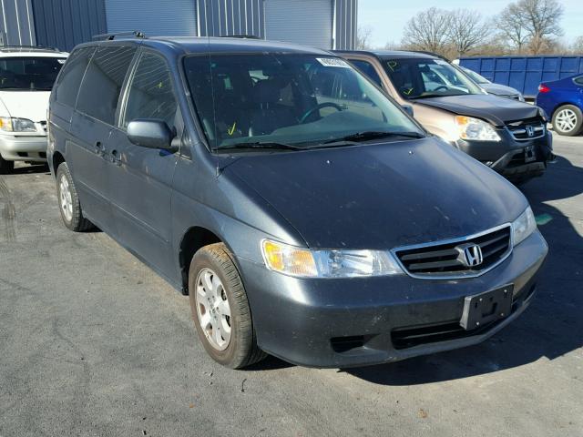 5FNRL18994B108423 - 2004 HONDA ODYSSEY EX BLUE photo 1