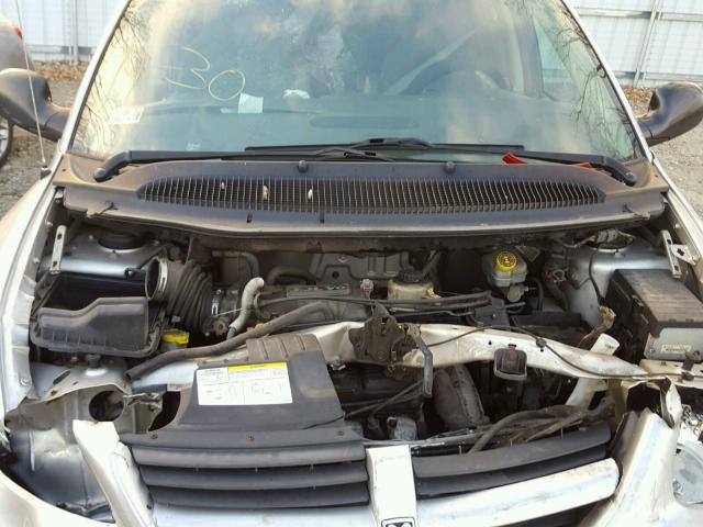 1D4GP45RX5B277052 - 2005 DODGE CARAVAN SX SILVER photo 5