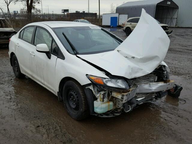 2HGFB2F42CH010993 - 2012 HONDA CIVIC LX WHITE photo 1