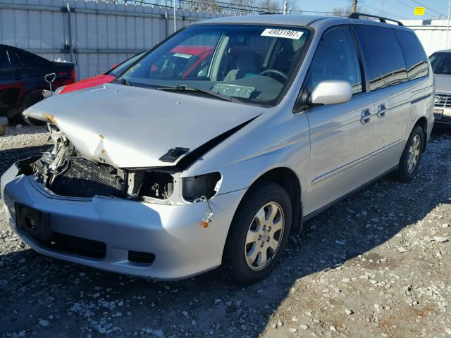 5FNRL18653B091544 - 2003 HONDA ODYSSEY EX SILVER photo 2