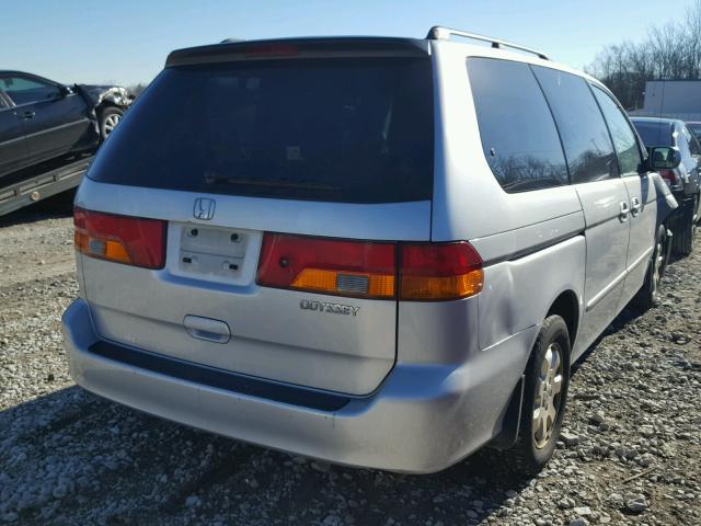 5FNRL18653B091544 - 2003 HONDA ODYSSEY EX SILVER photo 4