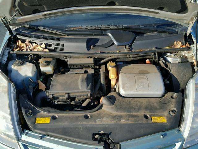 JTDKB20U157051264 - 2005 TOYOTA PRIUS GREEN photo 7