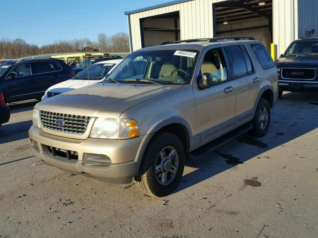 1FMZU73E52UC26957 - 2002 FORD EXPLORER X GOLD photo 2