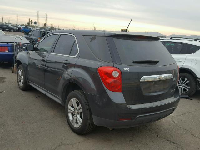 2GNALBEK7D1123281 - 2013 CHEVROLET EQUINOX LS CHARCOAL photo 3