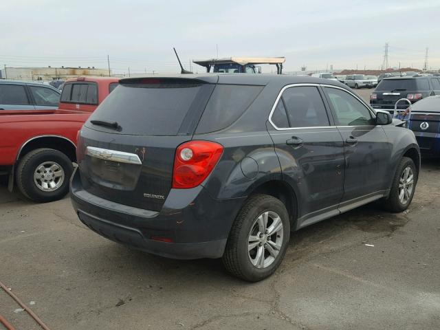 2GNALBEK7D1123281 - 2013 CHEVROLET EQUINOX LS CHARCOAL photo 4