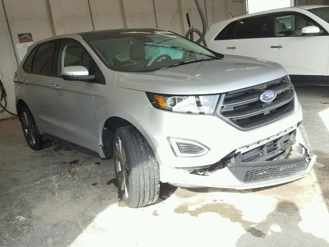 2FMPK4AP2HBB01963 - 2017 FORD EDGE SPORT SILVER photo 1