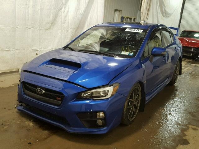 JF1VA2Y61G9807307 - 2016 SUBARU WRX STI BLUE photo 2