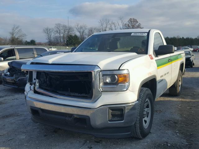 1GTN1TEH8EZ313528 - 2014 GMC SIERRA C15 WHITE photo 2