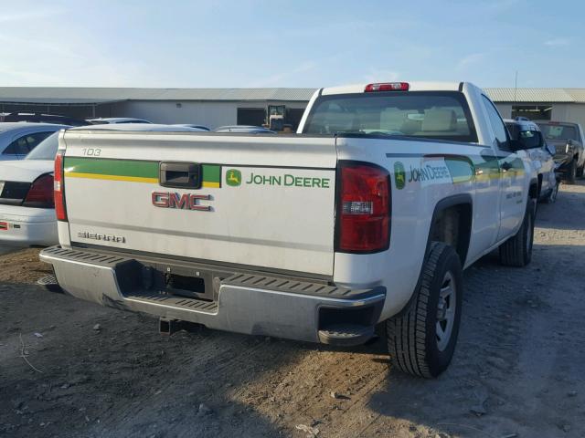 1GTN1TEH8EZ313528 - 2014 GMC SIERRA C15 WHITE photo 4