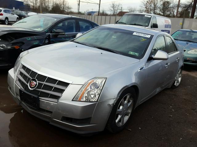 1G6DM577980125793 - 2008 CADILLAC CTS SILVER photo 2