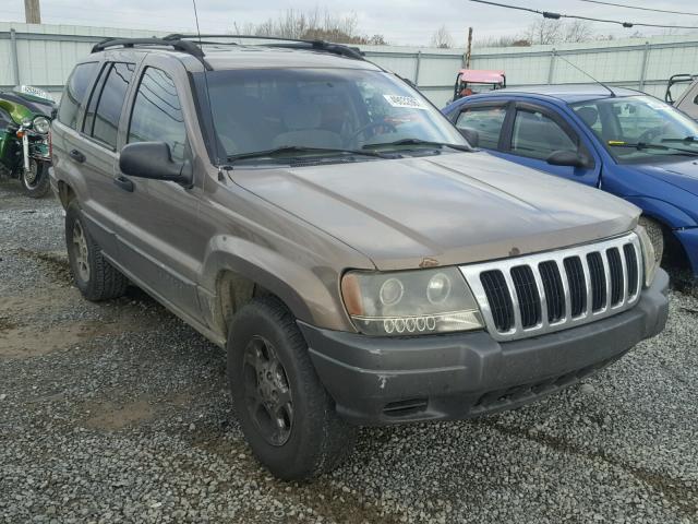 1J4GW48S11C639623 - 2001 JEEP GRAND CHER BROWN photo 1