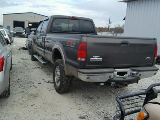 1FTWW31P05EB77115 - 2005 FORD F350 SRW S GRAY photo 3