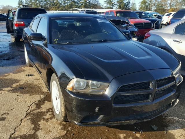 2C3CDXBG5CH146337 - 2012 DODGE CHARGER SE BLACK photo 1