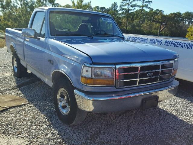 1FTEF15Y3TLA33599 - 1996 FORD F150 GREEN photo 1