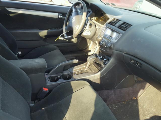 1HGCM72367A004416 - 2007 HONDA ACCORD LX BLACK photo 5