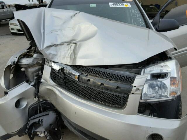 2CNDL23F986297482 - 2008 CHEVROLET EQUINOX LS GRAY photo 7