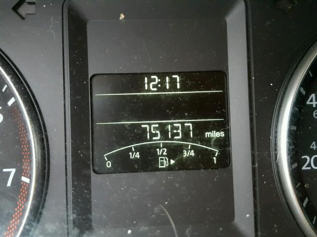 3VWDX7AJ4CM399281 - 2012 VOLKSWAGEN JETTA SE 黑色 照片 8