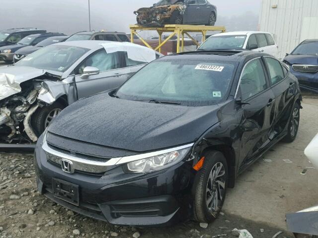 19XFC2F76GE227938 - 2016 HONDA CIVIC EX BLACK photo 2