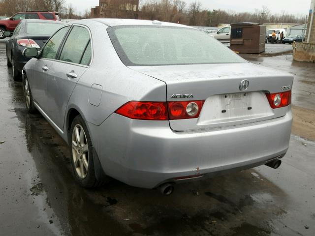 JH4CL96895C014313 - 2005 ACURA TSX SILVER photo 3