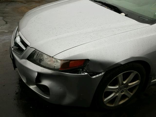 JH4CL96895C014313 - 2005 ACURA TSX SILVER photo 9