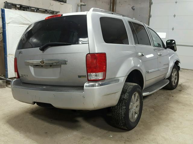 1A8HW58N18F159870 - 2008 CHRYSLER ASPEN LIMI SILVER photo 4