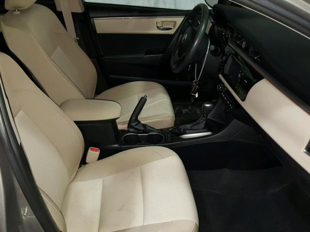 2T1BPRHE8FC271217 - 2015 TOYOTA COROLLA EC 米色 照片 5