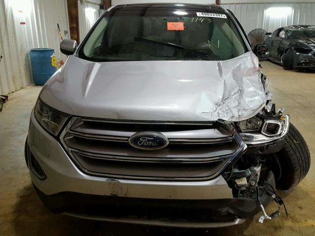 2FMPK3K99GBC11143 - 2016 FORD EDGE TITAN SILVER photo 7