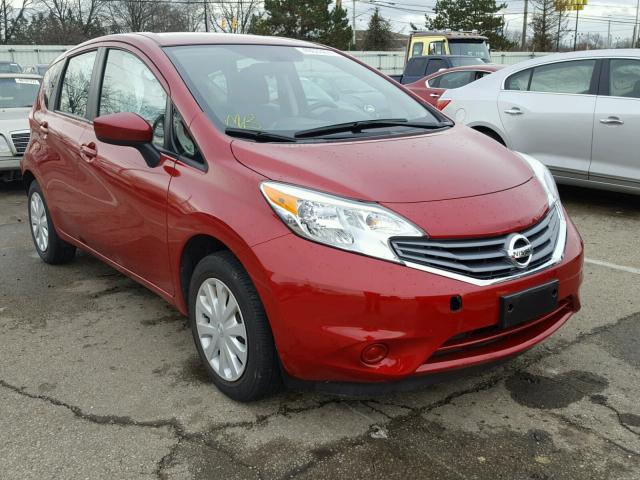 3N1CE2CP0FL450281 - 2015 NISSAN VERSA NOTE RED photo 1