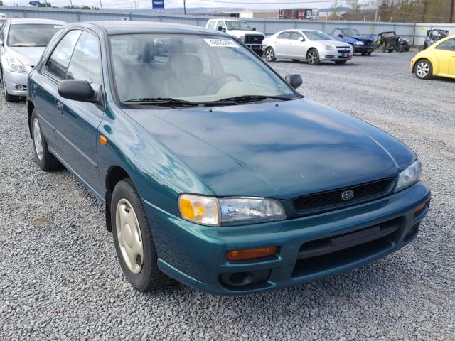 JF1GF4355VG822972 - 1997 SUBARU IMPREZA L GREEN photo 1