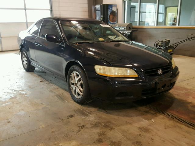 1HGCG22502A026464 - 2002 HONDA ACCORD EX BLACK photo 1