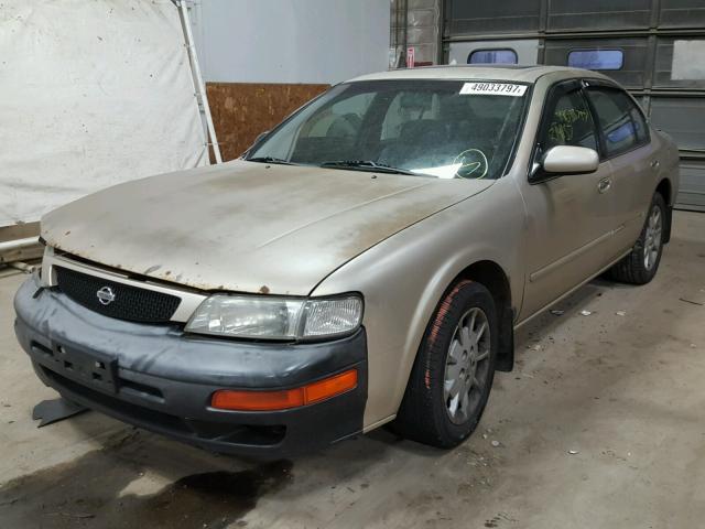 JN1CA21DXXM403576 - 1999 NISSAN MAXIMA GLE CREAM photo 2