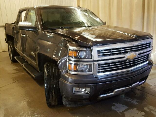 3GCUKTEC8EG406952 - 2014 CHEVROLET SILVERADO GRAY photo 1