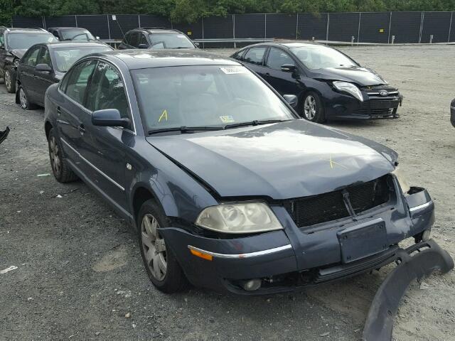 WVWRH63B23P191545 - 2003 VOLKSWAGEN PASSAT GLX BLUE photo 1