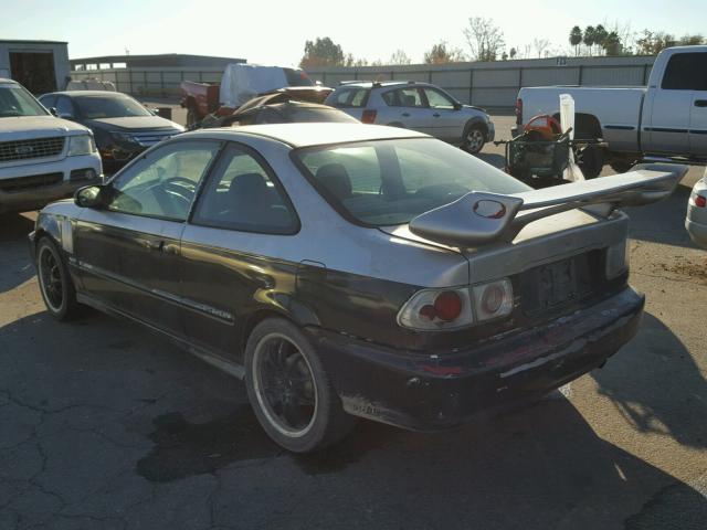 1HGEJ814XXL045475 - 1999 HONDA CIVIC EX TWO TONE photo 3