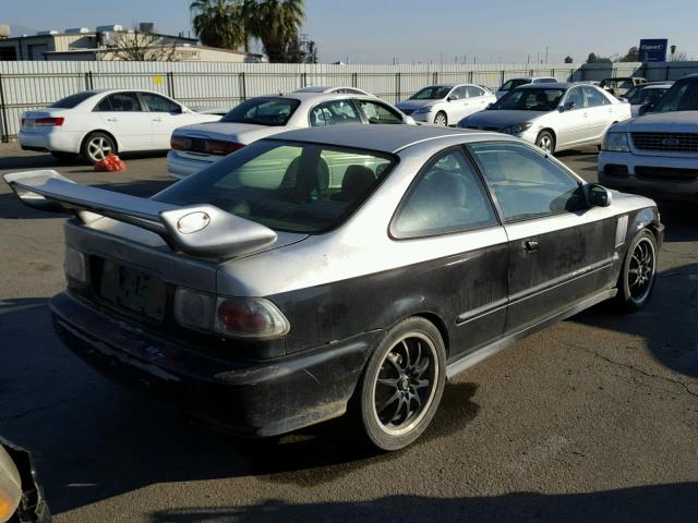 1HGEJ814XXL045475 - 1999 HONDA CIVIC EX TWO TONE photo 4