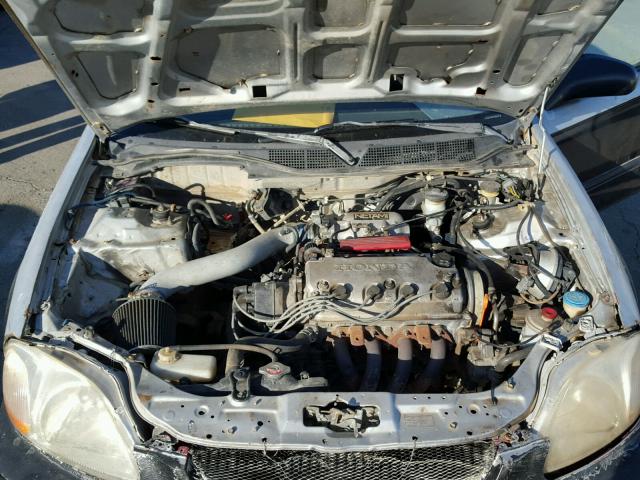 1HGEJ814XXL045475 - 1999 HONDA CIVIC EX TWO TONE photo 7