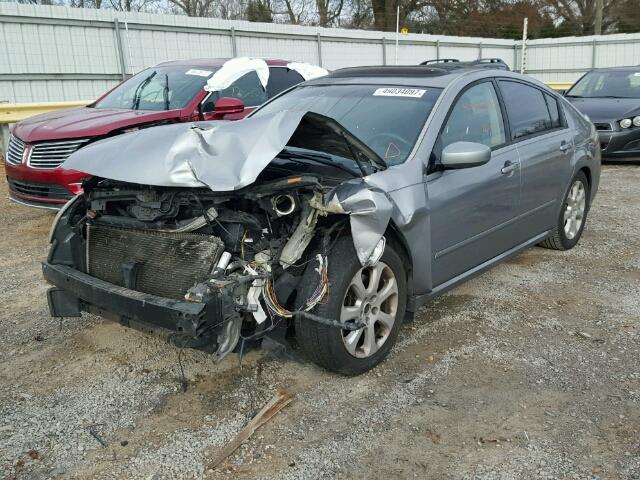 1N4BA41E58C828990 - 2008 NISSAN MAXIMA SE SILVER photo 2