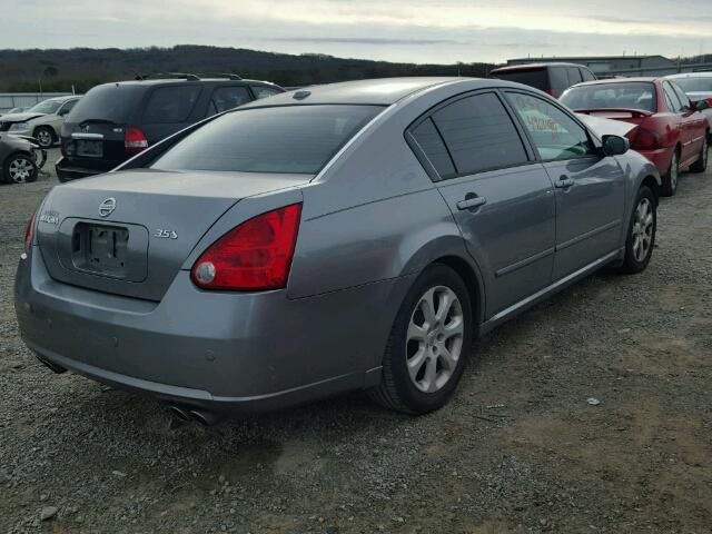 1N4BA41E58C828990 - 2008 NISSAN MAXIMA SE SILVER photo 4